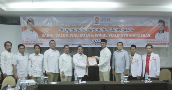 Kembalikan Formulir di Dua Partai, ASA Mantap Maju Pilwalkot Makassar