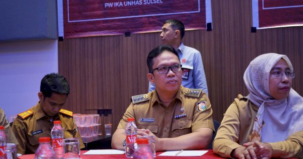 Camat Rappocini Hadiri Rakerwil IKA Unhas Sulsel