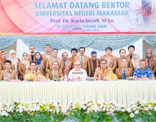 Kunjungan ke FT UNM, Prof Karta Jayadi Bilang Begini ke Civitas Akademika