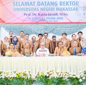 Kunjungan ke FT UNM, Prof Karta Jayadi Bilang Begini ke Civitas Akademika