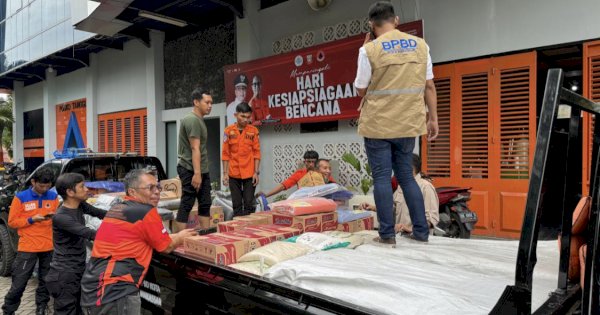 Respon Cepat, BPBD Makassar Kirim Personel dan Bantuan ke Enrekang
