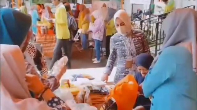 DP2 Makassar Gelar Pasar Tani Ramadan, Jual Produk KWT