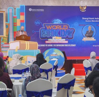 World Book Day 2024: BI Sulsel Ajak Generasi Muda Tingkatkan Daya Literasi