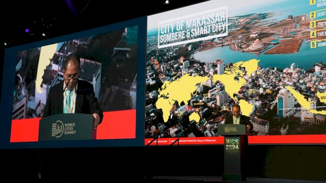 Danny Pomanto Presentasikan ‘Sombere and Smart City’ di WCS 2024 Singapura, Perwakilan Wali Kota se-Asia