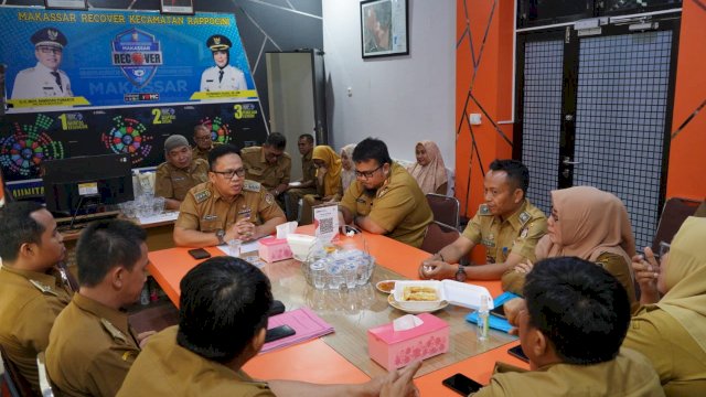 Camat Rappocini Ingatkan Lurah Tingkatkan Kebersihan Lingkungan