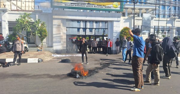 Aliansi Mahasiswa Dorong Kejati Sulsel Usut Proyek Pengaspalan Kawasan Industri Palopo