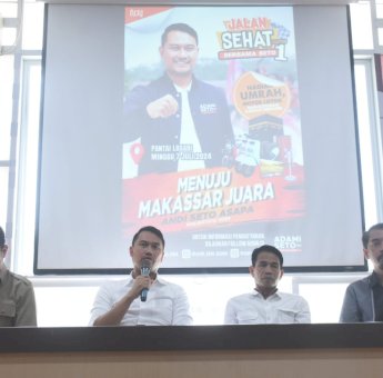 Gerindra Makassar Gelar Jalan Santai Bertajuk Jalan Sehat Bersama ASA, Siap Hadirkan 100 Ribu Warga