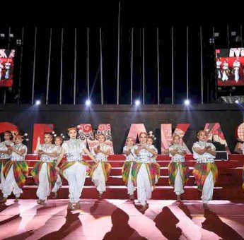 700 Peserta Karnaval Budaya Hibur Tamu PSBM Rangkaian Peringatan Hari Kebudayaan Makassar