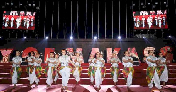 700 Peserta Karnaval Budaya Hibur Tamu PSBM Rangkaian Peringatan Hari Kebudayaan Makassar