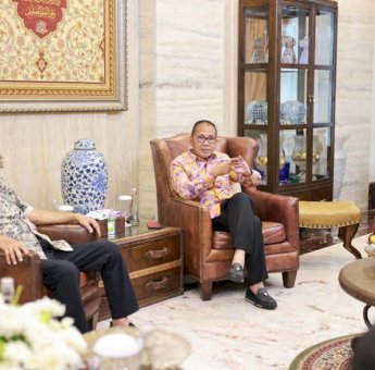 Danny Pomanto Terima Kunjungan Wakil Ketua MPR-RI Fadel Muhammad