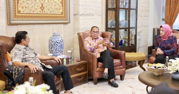 Danny Pomanto Terima Kunjungan Wakil Ketua MPR-RI Fadel Muhammad