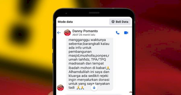 Lagi! Nama Wali Kota Makassar Danny Pomanto Dicatut Oknum Tidak Bertanggung Jawab di Facebook