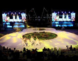 Singapura Tampilkan Keberagaman Budayanya Lewat Modern Dance di F8 Makassar