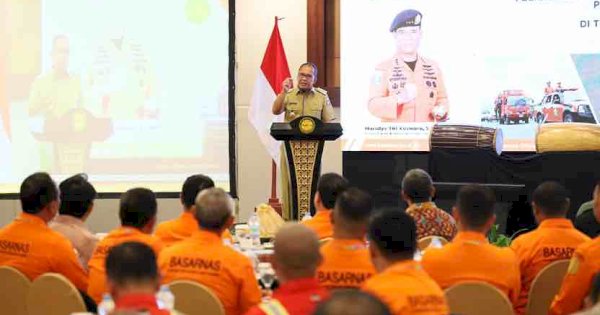 Danny Pomanto Apresiasi Kegiatan Pembelajaran Operasi SAR: Basarnas Garda Terdepan Tanggap Bencana