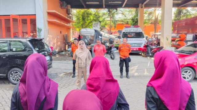 BPBD Makassar Bekali Keterampilan Penanganan Bencana Mahasiswa UMI Lewat Program Magang