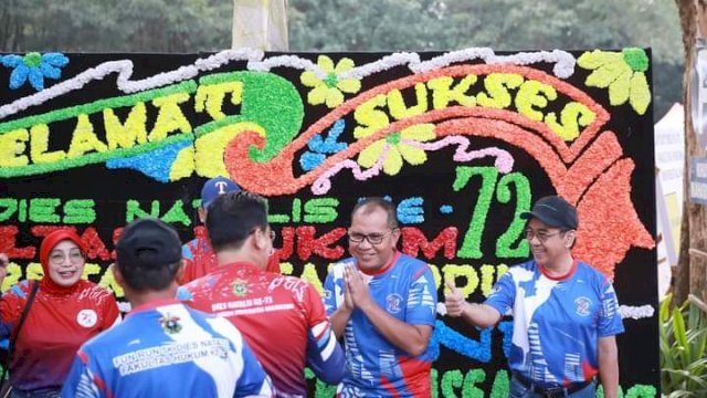 Di Dies Natalis Fakultas Hukum Unhas, Danny Pomanto Ajak Alumni Memajukan Pemerintahan melalui Produk Hukum
