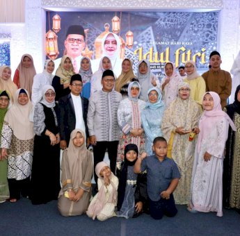 Danny Pomanto Terharu Semua Kalangan Datang Bersilaturahmi Idul Fitri di Kediamannya