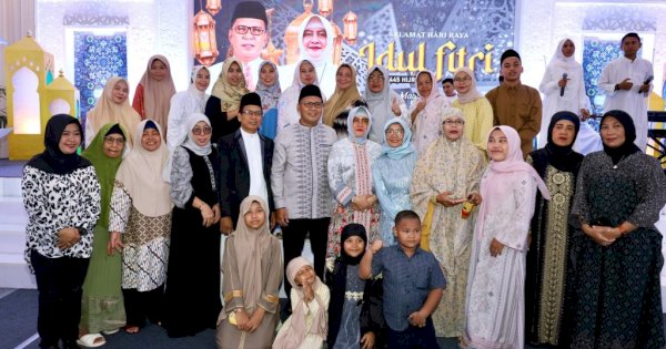 Danny Pomanto Terharu Semua Kalangan Datang Bersilaturahmi Idul Fitri di Kediamannya