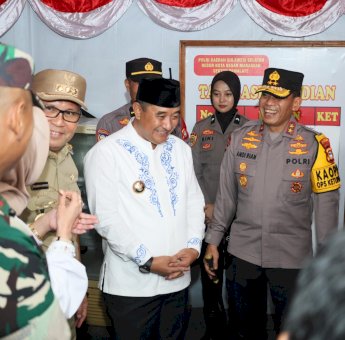 Danny Pomanto Cek Pos Pengamanan Idul Fitri 1445 Hijriah di Dua Titik