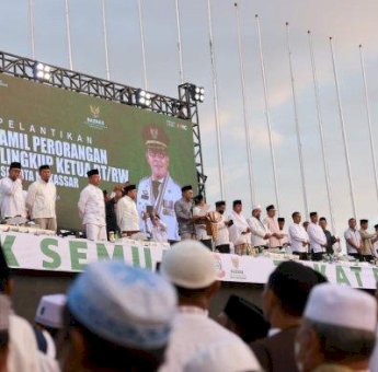 Sebanyak 5.975 Pj RT/RW se Kota Makassar dilantik sebagai amil zakat perorangan.&nbsp;