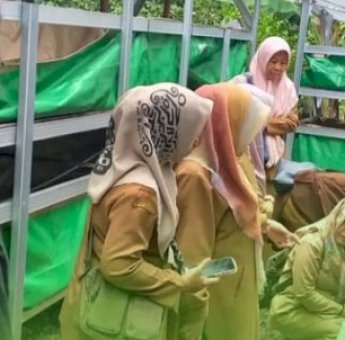DP2 Kota Makassar Monev Budidaya LAT di Kelurahan Masale