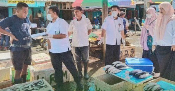 DP2 Kota Makassar dan BBP3HP Kolaborasi dalam Pengawasan Mutu Pangan Perikanan