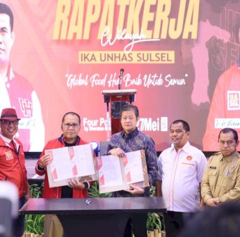 Rakerwil IKA Unhas, Danny Pomanto: Sulsel Punya Potensi Menuju Global Food Hub