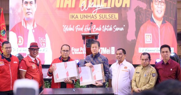 Rakerwil IKA Unhas, Danny Pomanto: Sulsel Punya Potensi Menuju Global Food Hub