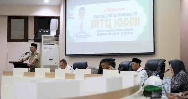Danny Pomanto Optimistis Raih Juara Umum MTQ XXXIII tingkat Pemprov Sulsel
