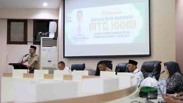 Danny Pomanto Optimistis Raih Juara Umum MTQ XXXIII tingkat Pemprov Sulsel
