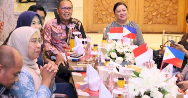 Danny Pomanto Jamu Makan Malam Konjen Filipina, Marry Jennifer: Saya Terkesan dengan Makassar