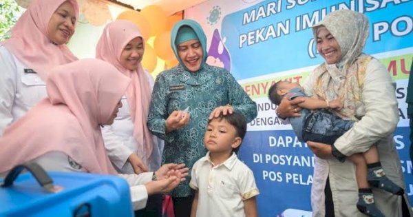 Dinkes Makassar Sasar Sekolah Sukseskan PIN Polio