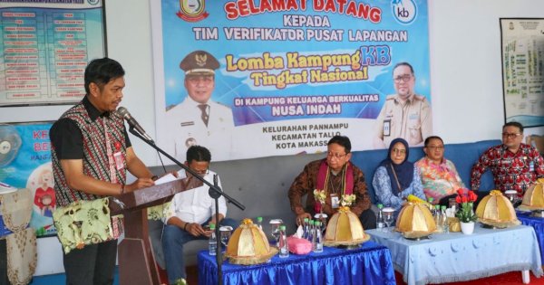 Wakili Sulsel, Kampung KB Nusa Indah Tallo Masuk 6 Besar Tingkat Nasional