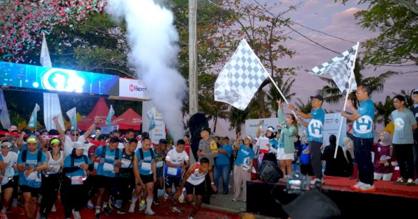 Danny Pomanto dan Pj Gubernur Lepas dan Meriahkan PLN Mobile Herald Run