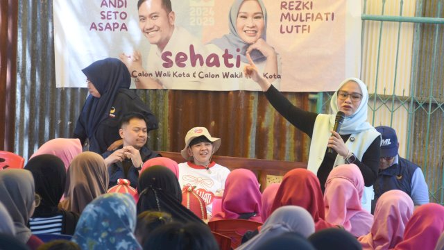 Rezki Mulfiati Lutfi Sampaikan Keprihatinan Soal Pendidikan di Makassar