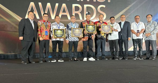 Diakui Jadi Tuan Rumah Porpamnas yang Sombere, Beni Iskandar Sabet Penghargaan Perpamsi Pusat