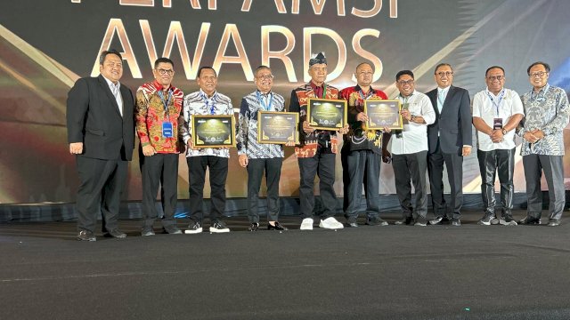 Diakui Jadi Tuan Rumah Porpamnas yang Sombere, Beni Iskandar Sabet Penghargaan Perpamsi Pusat