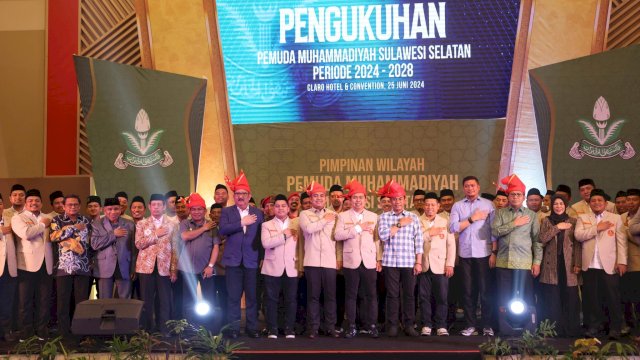 Hadiri Pengukuhan Pimpinan Pemuda Muhammadiyah Sulsel, Danny Pomanto Apresiasi Kualitas Kader Muhammadiyah