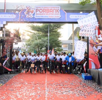 Pembukaan PORBank Plus Sulsel 2024: Bersama Menuju Sehat Merdeka Tanpa Judi Online