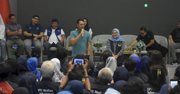 Pengurus Tingkat DPC hingga DPRt se Makassar Kumpul di NasDem Building, Minta Menangkan Seto-Rezki