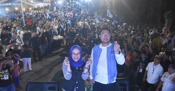 Supratman Total Dukung Seto-Rezki di Pilwalkot, Hadirkan Ribuan Warga Panakukang-Manggala