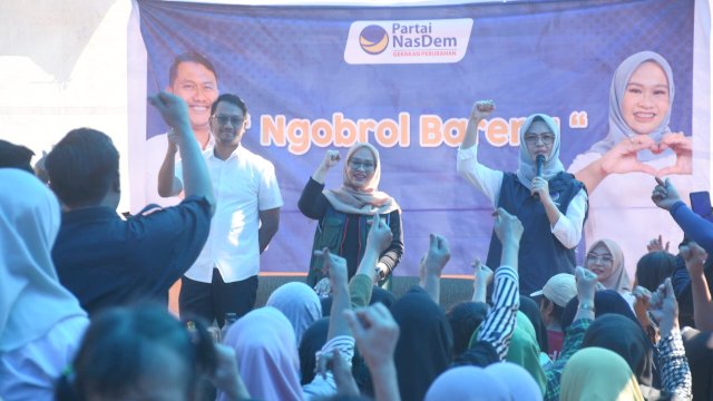 Seto-Rezki Tatap Muka dengan Warga Tallo, Ajang Serap Aspirasi Lewat Program Ngobrol Bareng