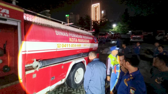 Mobil Pemadam Kebakaran Kota Makassar || istimewa 