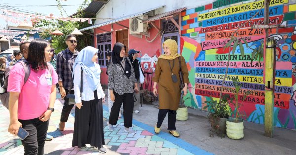 Kunjungan ke Longwis, Kementrian Kominfo Terkesima dengan Pembengembangan UMKM