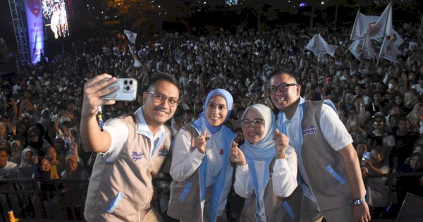 Seto-Rezki Deklarasi Paslon Pertama di Sulsel