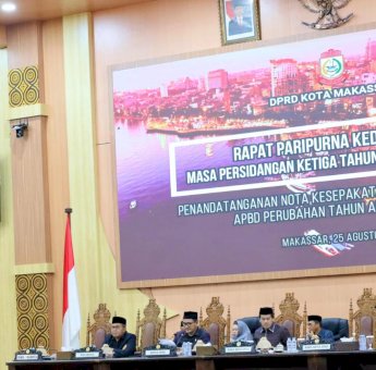 Pemkot-DPRD Makassar Sepakati Anggaran Hibah Dukung Pembangunan Stadion Lewat Penandatanganan Nota Kesepahaman KUA-PPAS APBD-P 2024