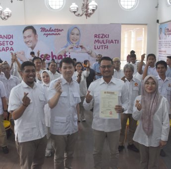 Bakal Dikawal Ribuan Pendukung, Seto-Rezki Daftar di KPU Makassar Tanggal 28 Agustus