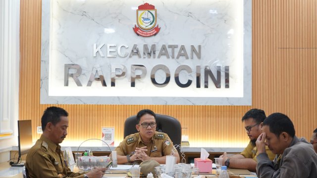 Camat Rappocini Tekankan Lurah Cepat Tanggapi Laporan Warga Soal Sampah