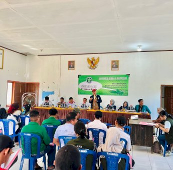 Mahasiswa KKN STIE AMKOP Jalani Pengabdian Masyarakat di Desa Barugaya