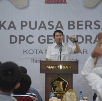 Eric Horas dan Pengurus Gerindra Makassar Buka Puasa Bersama: Ajang Silaturahmi dan Syukuran Usai Pemilu